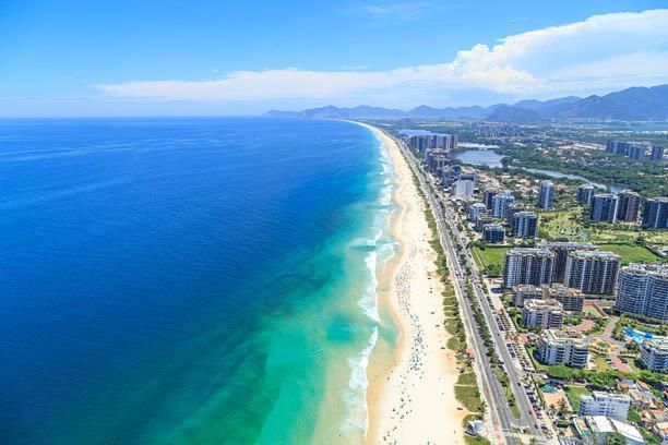 Barra Da Tijuca De Frente Para O Mar - 2 Suites Ate 6 Pessoas Em Camas ريو دي جانيرو المظهر الخارجي الصورة