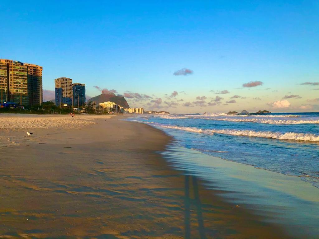 Barra Da Tijuca De Frente Para O Mar - 2 Suites Ate 6 Pessoas Em Camas ريو دي جانيرو المظهر الخارجي الصورة