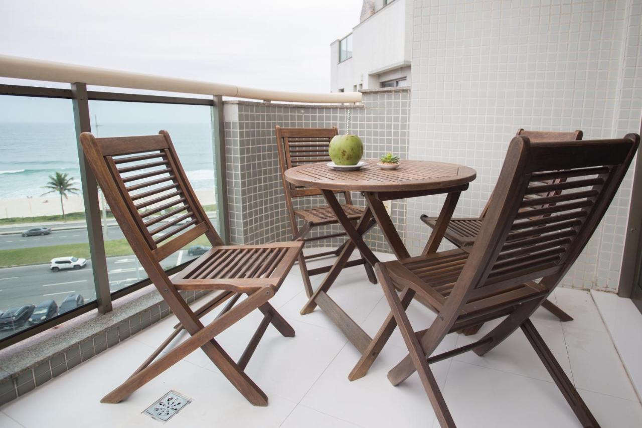 Barra Da Tijuca De Frente Para O Mar - 2 Suites Ate 6 Pessoas Em Camas ريو دي جانيرو المظهر الخارجي الصورة