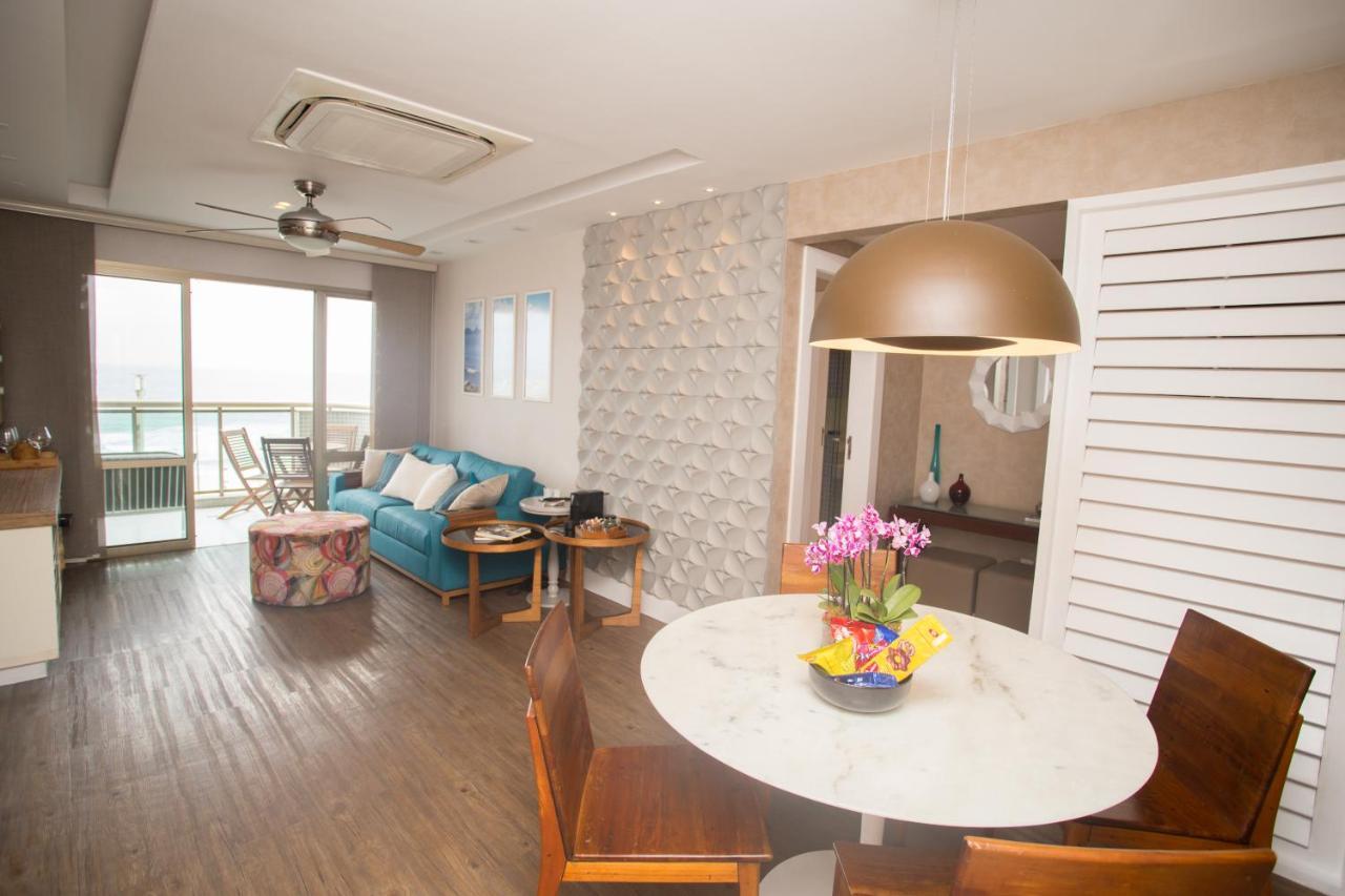 Barra Da Tijuca De Frente Para O Mar - 2 Suites Ate 6 Pessoas Em Camas ريو دي جانيرو المظهر الخارجي الصورة